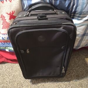 Ricardo Beverly Hills Carry On Luggage Rolling Wheels Travel Suitcase